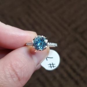 Sterling Silver Fragrant Jewels Ice Princess Ring